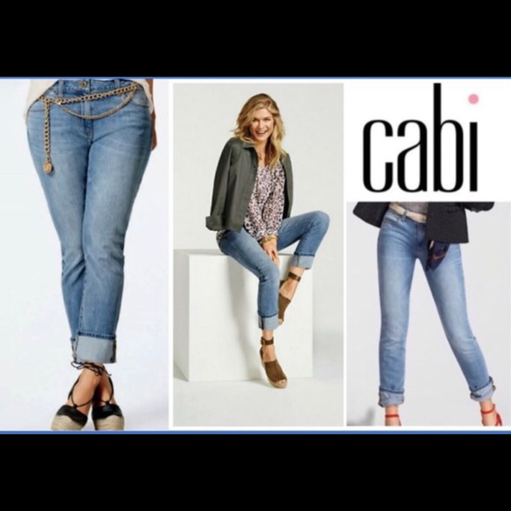Cabi High Straight Jeans size 14 style # 5309